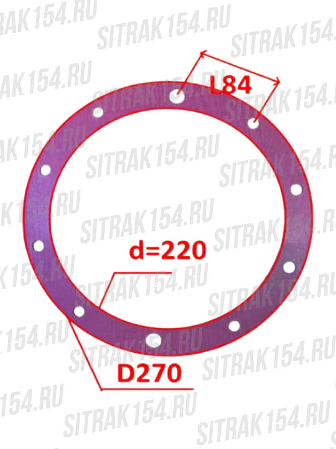 Prokladka-kryshka-reduktora-bortovogo-MCP16-HOWO-T5G-C7H-710W96601-0711-24589